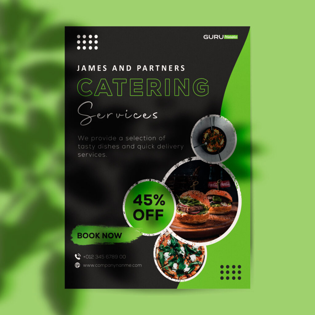 Catering Flyers Archives - Guru Printables