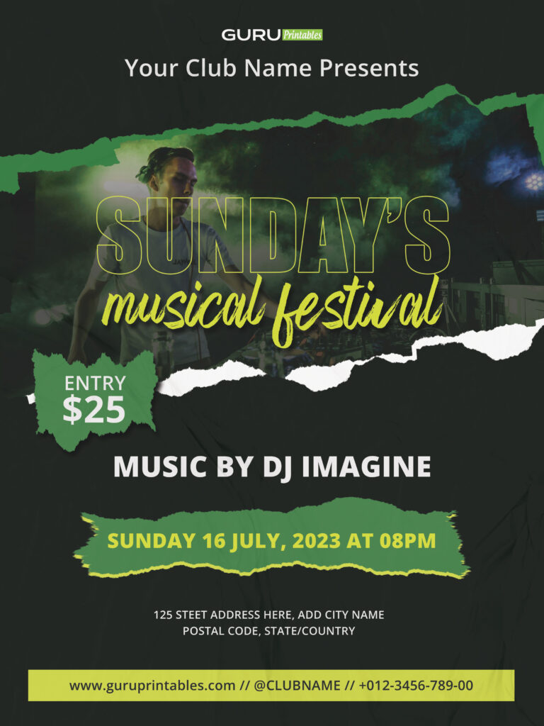 Creative-Music-Festival-Flyer-Template