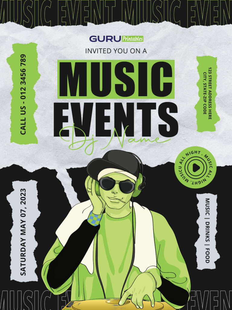 Customized-Music-Festival-Flyer-Template