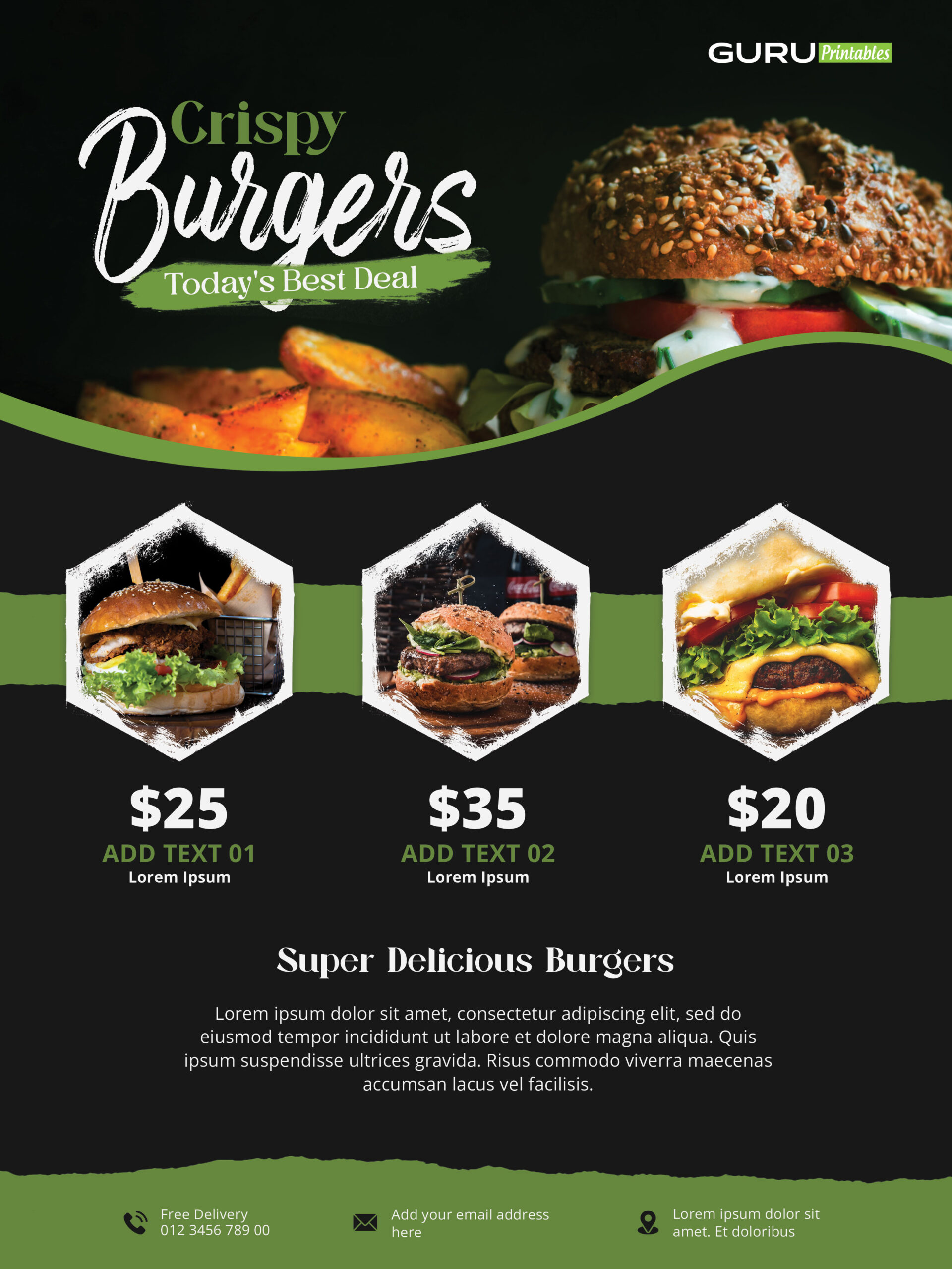 Flyer Templates Archives - Page 6 of 8 - Guru Printables