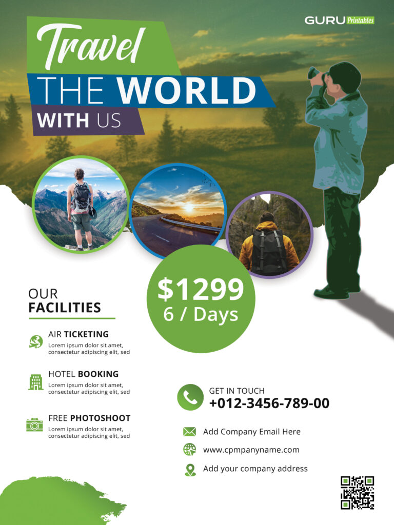 Customized-Travel-Agency-Flyer-Template