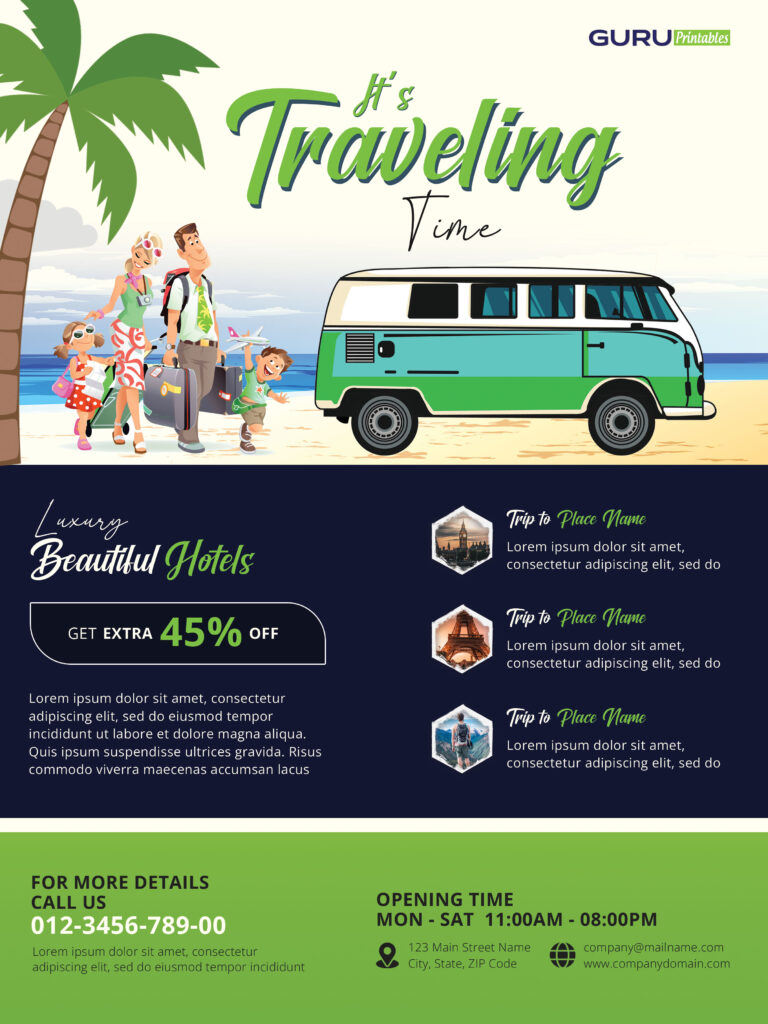 Illustrative-Travel-Agency-Flyer-Template
