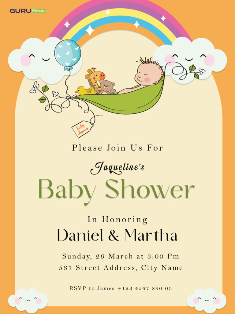 Multicolor-Baby-Shower-Flyer-Template