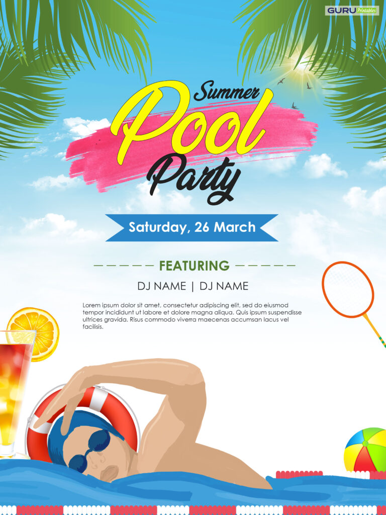 Pool-Party-Invitation-Flyer