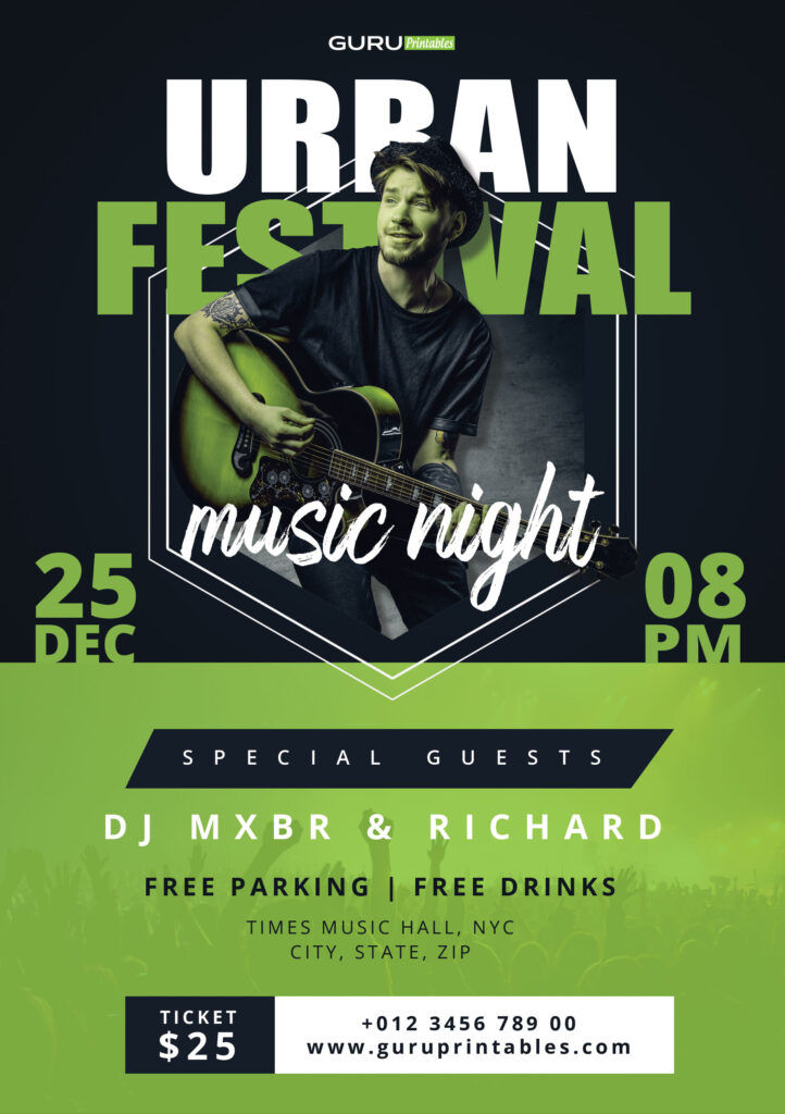 Stylish-Music-Festival-Flyer-Design