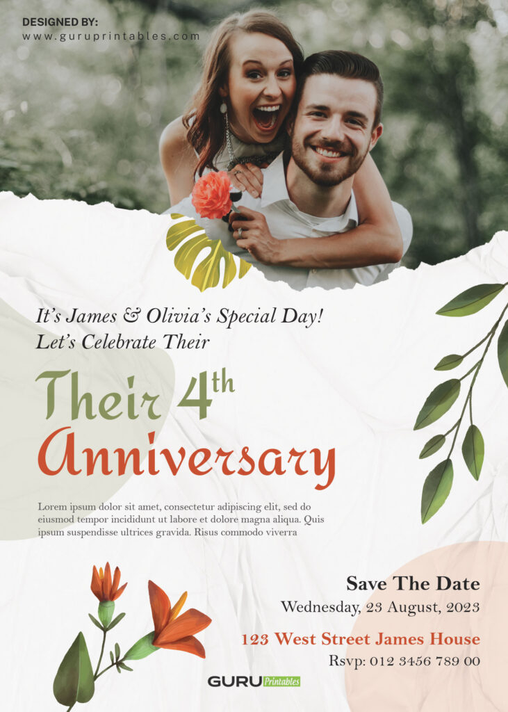 Elegant-Wedding-Anniversary-Invitation