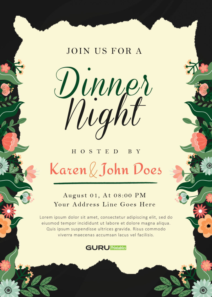 Holiday-Dinner-Party-Invitation-Card