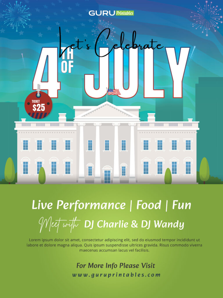 4th-July-Celebration-Flyer-Template