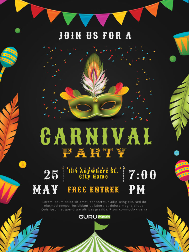 Customizable-Carnival-Flyer-Design