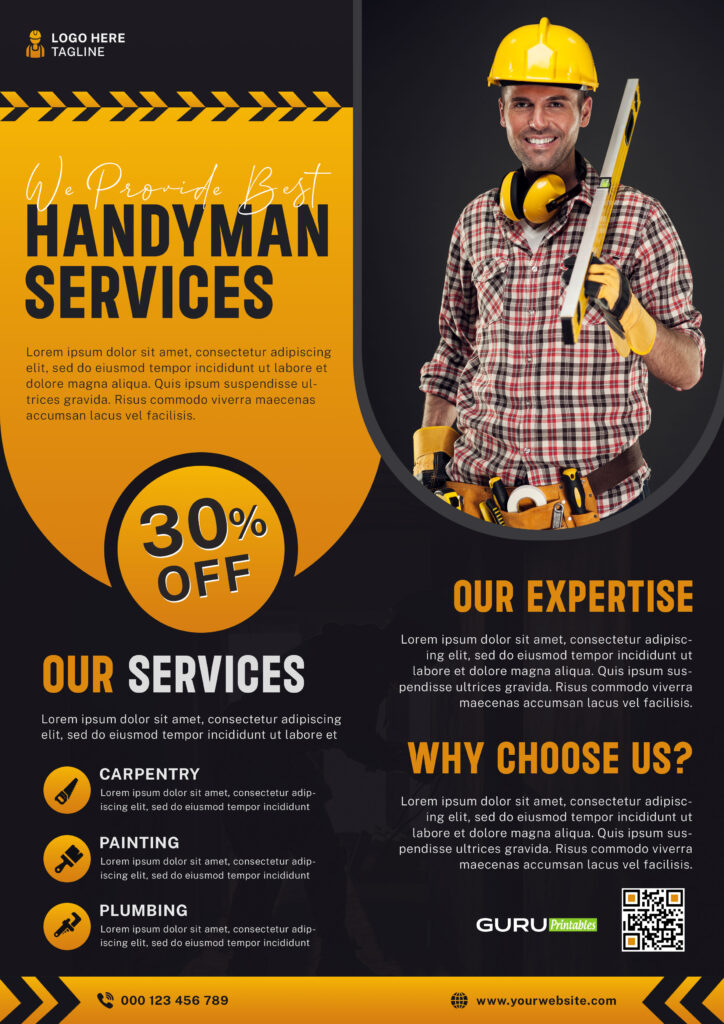 Creative-Handyman-Services-Flyer-Design