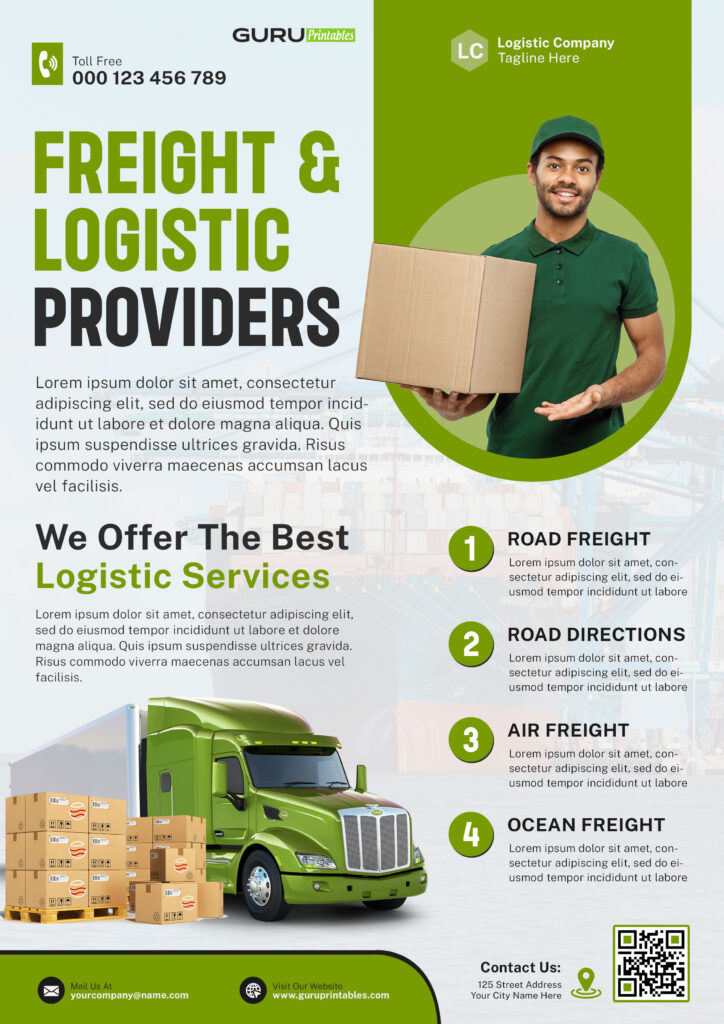 Printable-Logistic-Flyer-Template